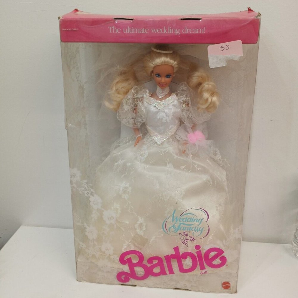 Vintage Sears Fantasy Wedding Barbie Doll In Box. ***READ DESCRIPTION